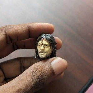 Daryl Dixon headsculpt for 3.75" 7" 6" 12" Figures - Picture 1 of 10