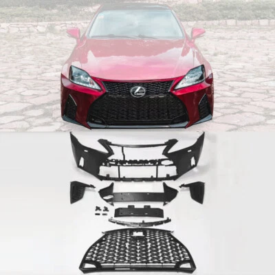 For 2006-2013 Lexus IS IS250 IS350 Conversion to 21+ F-Sport front bumper - Image 1 of 4