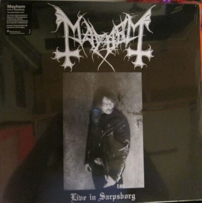 Mayhem - Live In Sarpsborg LP Dawn Of The Black Hearts - Black Metal Record DEAD - Image 1 of 2