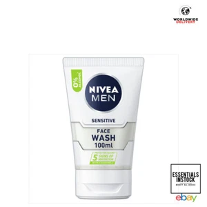 NIVEA MEN Sensitive Face Wash with 0% Alcohol 100ml - Picture 1 of 1