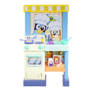 Bluey - Playset Cucina Cuoco con Chef, con Oltre 20 Suoni, Frasi, Musica a... - Foto 1 di 9