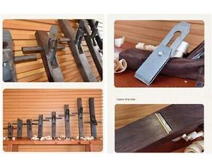Woodworking Planer Ebony Hand Planes Hand-push Carpenter Tool - Picture 1 of 24
