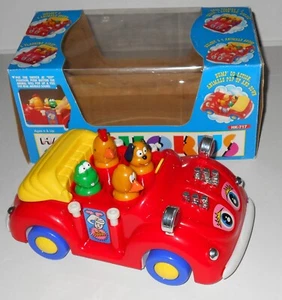 Happy Chorus Bump & Go Car Battery Operated With Animal Sounds And Actions VGC - Picture 1 of 11