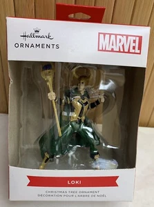 Loki Marvel Hallmark Christmas Tree Ornament 2023 Holiday Decoration - Picture 1 of 7