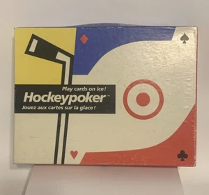 Vintage 1998 HockeyPoker Play Cards on Ice! Board Game Complete Guy Tremblay - Picture 1 of 5