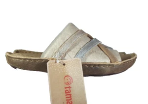 Tamarindo Luna Sandal Metallic/Bomber Women’s Size 8.5 - Picture 1 of 5