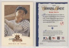 2002 Donruss Diamond Kings Bronze Foil Babe Ruth #127 HOF