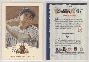 2002 Donruss Diamond Kings Bronze Foil Babe Ruth #127 HOF