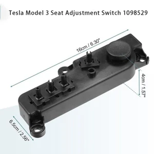 New Tesla Model 3 1098529 Front Left Seat Adjustment Control Switch Button - Picture 1 of 8
