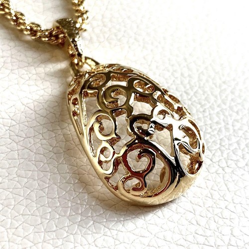 SAINT LAURENT (YSL) Yves Saint Laurent YSL Collana Orecchini Set 52cm Catena Lg 2cm x 2 5cm Orecchini