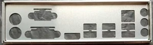 Motherboards Backplate I/O for ASUS H97M-E,Z97-P,Z97-K,H97-PLUS,Z97-K R2.0 IO - Picture 1 of 1