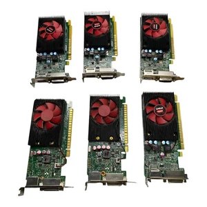 Lot of 6 Dell AMD Radeon R5 430 2GB DDR3 1800MHz 1x DisplayPort 1x DVI-D GPU - Picture 1 of 3