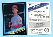 1988 CMC Minor League - Louisville Redbirds  -Chris Carpenter-  Box 193