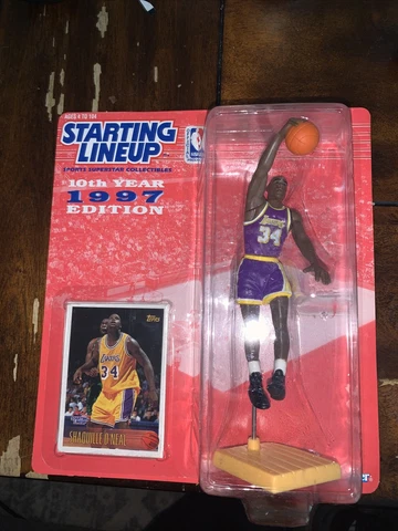 Shaq Shaquille O'neal Starting Lineup SLU 1997  Lakers Cover