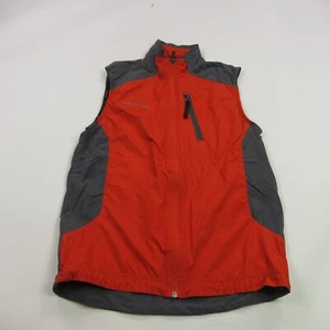 Columbia Vest Mens Small Sleeveless Lightweight Zip Pockets Outdoor Titanium - Picture 1 of 8