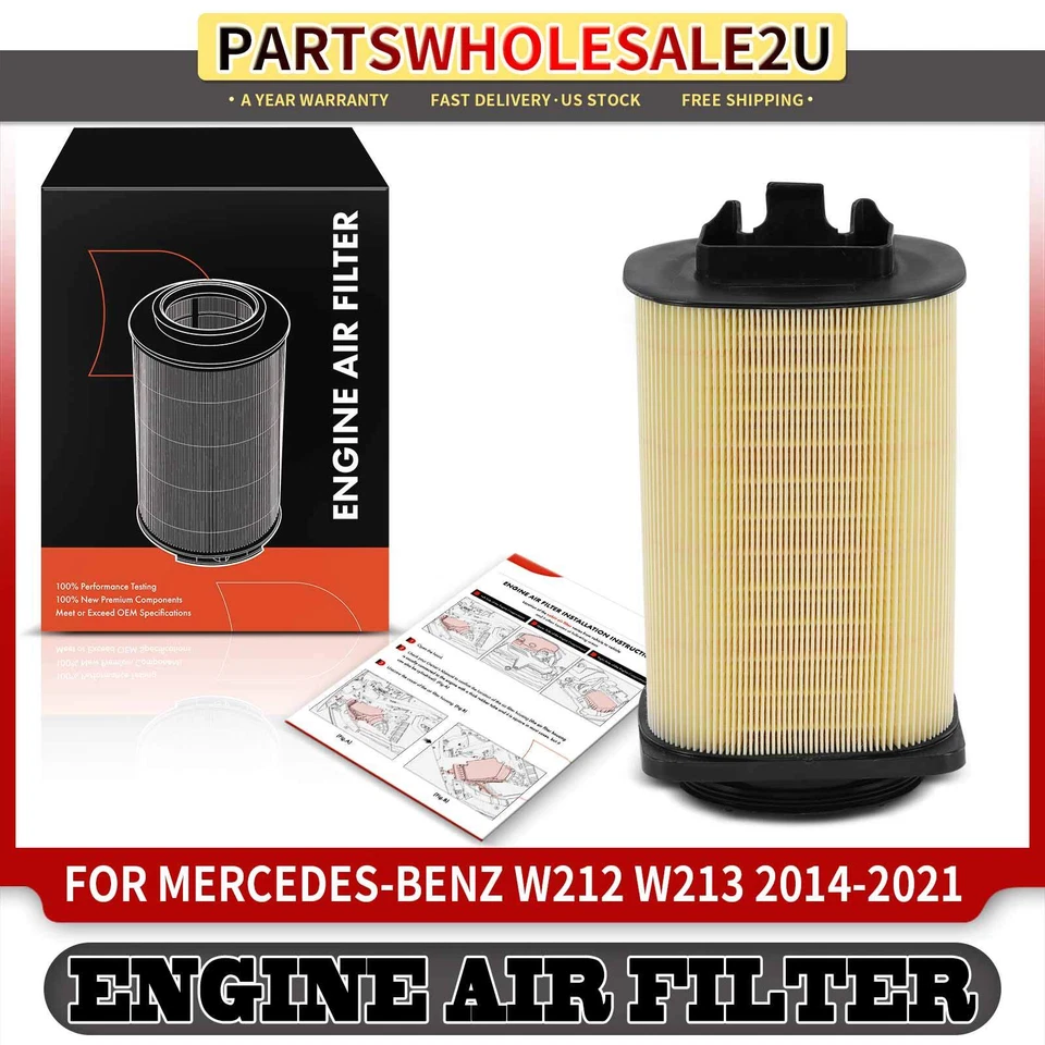 Filtro de aire del motor para Mercedes-Benz W212 W213 E200 X253 GLC250 INFINITI Q50 Q60 Foto 1 de 4