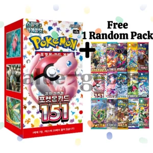 Pokemon Card Scarlet&Violet 151 Booster Box sv2a New Sealed Korean ver Authentic - Picture 1 of 8