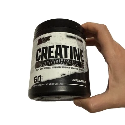 NUTREX CREATINA Monohidrato en Polvo Micronizado Sin Sabor 60 Porciones 300 Gramos Foto 1 de 4