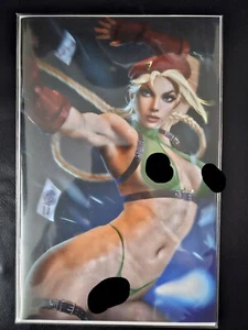 Power Hour #1 - Street Fighter Cammy - Shikarii - Full Body Sheer Virgin Cover - Picture 1 of 3