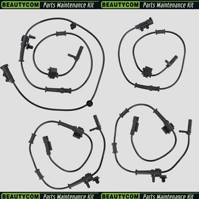 Juego 4 sensores de velocidad de rueda ABS delantero trasero derecho izquierdo aptos para Chrysler 300 2011-2014 Foto 1 de 4