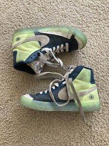 Nike Youth High Tops Size 5Y - Green/Blue/White