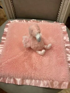 Cloud Island Lovey Lovie Pink Flamingo Soft Security Babydecke SAUBER gewaschen - Bild 1 von 10