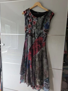 Desigual Multi-Colored Dress Size M Beautiful Colorful Summery - Picture 1 of 3