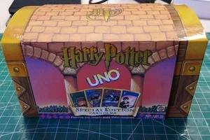 Harry Potter Special Edition UNO Card Game Mattel Complete 2000 - Picture 1 of 5