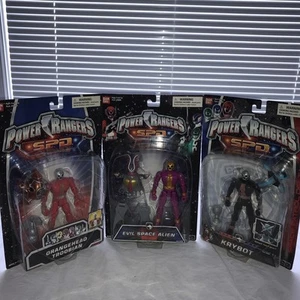 Power Rangers S.P.D. Evil Villian Lot! 3 Figures! Sealed! Unused! - Picture 1 of 7