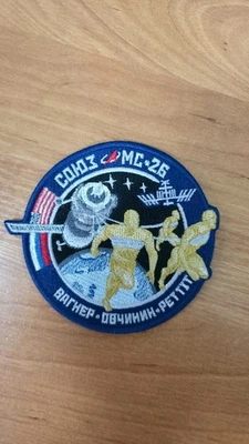 SOYUZ MS-26 Vagner, Ovchinin, Pettit patch ISS-72 ROSCOSMOS Baykonur - Image 1 of 2
