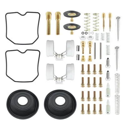 Kit de reparación de carburador flotador de diafragma 4 juegos para Kawasaki Concours ZG1000 86-06 Foto 1 de 4