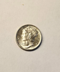 1944-P BU Mercury Dime - Picture 1 of 2