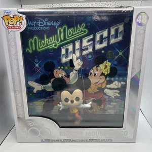 Funko Pop! Album Cover with Case: Disney - Mickey Mouse Disco #48 *cracked Case - Picture 1 of 7