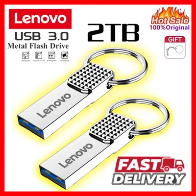 USB 2TB 1TB 512GB Flash Drive 3.0 Pen Drive 1TB 512GB Type-C Metal Memory Stick - Image 1 of 4