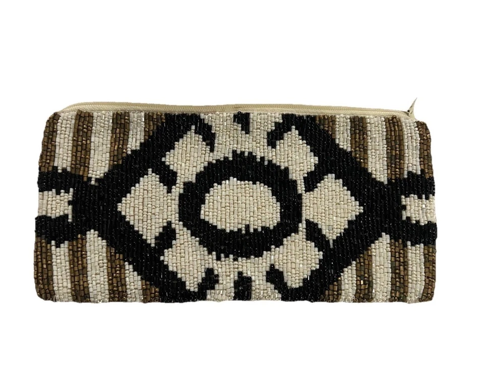 Moyna Evening Clutch / Pouch beaded bag - Image 1 of 4