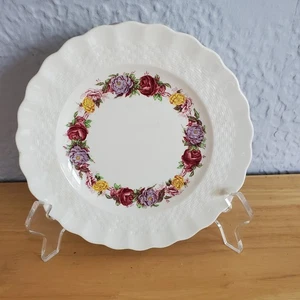 One Vintage Copeland Spode "Rose Briar" Dessert  Plate 6 5/8"" England 1930's - Picture 1 of 3