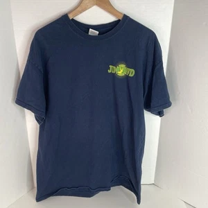 T-shirt grafica John Deere, XL, blu scuro, vigili del fuoco, Gildan ultra cotone - Foto 1 di 5