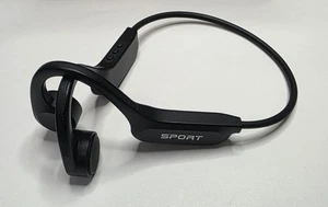 CXK SPORT Knochenleitungs-Bluetooth 5.3 Open-Ear-Kopfhörer – schwarz - Bild 1 von 5