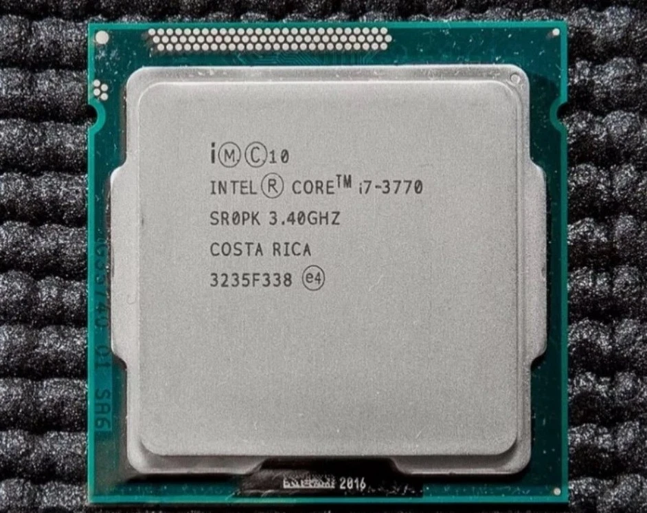 Intel Core I7-3770 LGA 1155 CPU Processor 3.40GHz Up To 3.9GHz 8MB Quad Core - Image 1 of 1