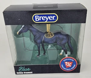 Breyer Horses "BLUE" 2022 Holiday Ornament Collectible FFA Quarter Horse PKGDSTR - Picture 1 of 14