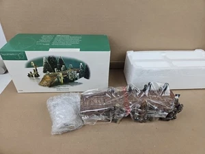 Department 56 Christmas Village Accessories Wooden Pier W/ Birds #52766  - Picture 1 of 3