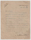 General Sir Ian Hamilton Signed Letter - British Army Officer - Gallipoli