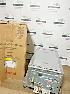 Rinnai RE199eN Outdoor Tankless Water Heater 199k BTU Natural Gas (A-3 #0868) - Picture 1 of 18