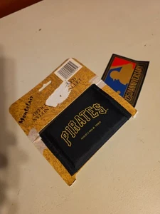 MLB 125th Anniversary 90s Nylon Strap Pittsburgh Pirates Baseball Wallet - Bild 1 von 9