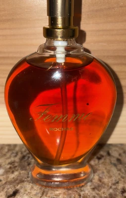 Perfume de mujer vintage Femme Rochas 1,7 oz/50 ml perfume de toilette spray MIRAR Foto 1 de 4