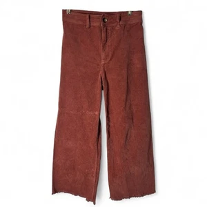 Pantalones Billabong Pana Óxido Pierna Ancha Dobladillo Crudo Tiro Alto - Talla 29 - Imagen 1 de 8