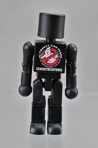Ghostbusters SDCC 2010 Logo Black Promo Man 25th Minimates Art Asylum Mini - Picture 1 of 2