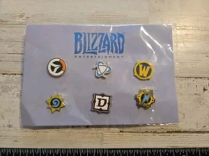 Blizzard Entertainment Rare Employee Exclusive Pin Logo Set 2023 Blizzcon WoW P8 - Picture 1 of 3