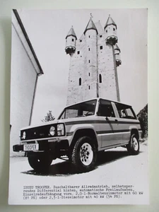 Isuzu Trooper 2-türig mit zuschaltbarem Allradantrieb Pressefoto Werkfoto Photo - Picture 1 of 2