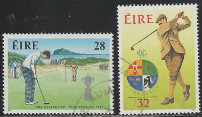 Ireland 1991 SC# 839 - 840 - Walkers Cup Competition - Used Lot # 168 - Image 1 of 2